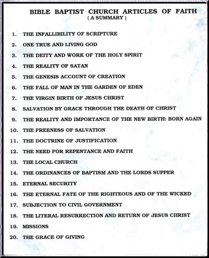 articles of faith